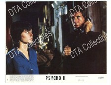 PSYCHO II-#7-1983-8X10 PROMO STILL-ANTHONY PERKINS-HORROR-THRILLER-PSYCHOPATH FN