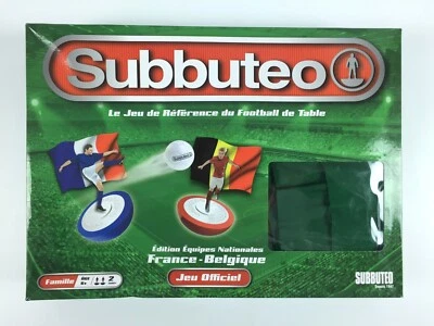 Subbuteo Equipes Nationales / France Belgique / Jeu De Société Complet - Photo 1/4