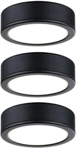 Paulmann 99990 Pukk LED furniture luminaire set round incl. 3x3.5W cabinet lumin - Picture 1 of 7