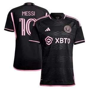 Adidas Lionel Messi Inter Miami CF 2023 La Noche Authentic Jersey - Black Sz XL - Picture 1 of 1
