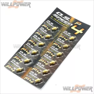 O.S. Speed P4 Turbo Glow Plug 24K Gold 12pcs (RC-WillPower) OS - Picture 1 of 2