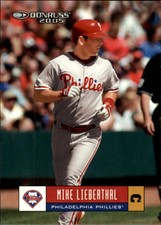 2005 Donruss Philadelphia Phillies Baseball Card #299 Mike Lieberthal