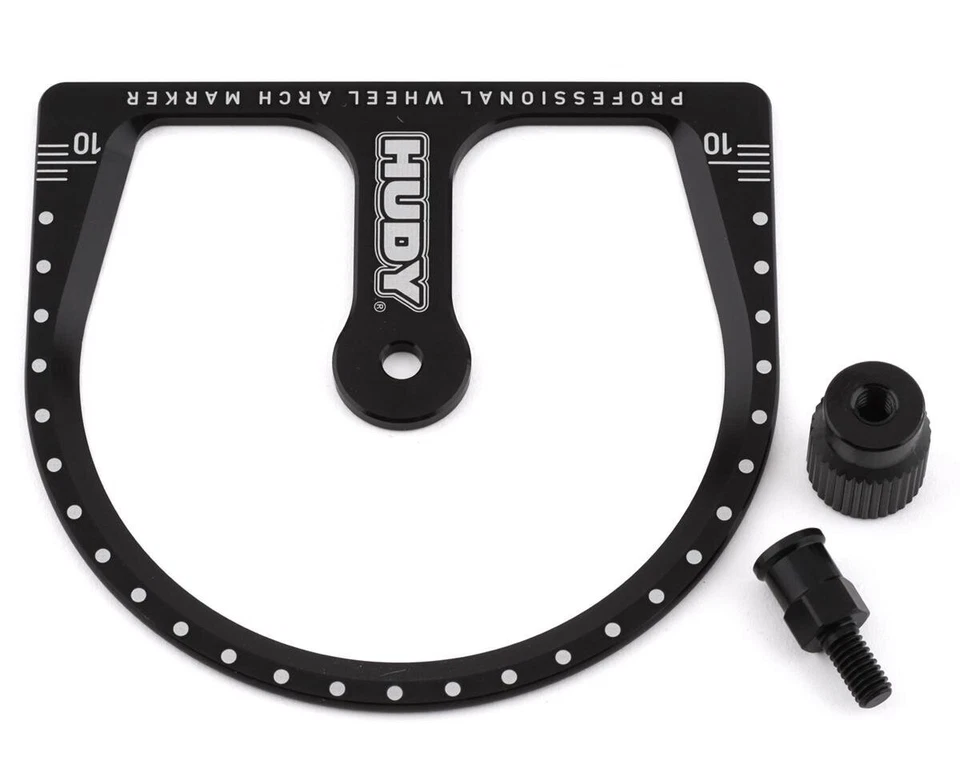 HUDY Alu Schablone für Radausschnitt 1:10 Tourenwagen HUD107772  - Bild 1 von 2