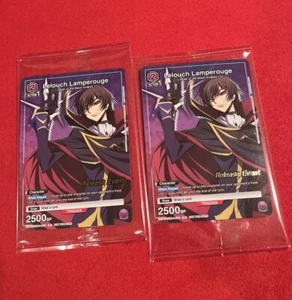 Tarjeta Union Arena Code Geass Lelouch Lamperouge - Exclusiva del evento de lanzamiento - Imagen 1 de 1
