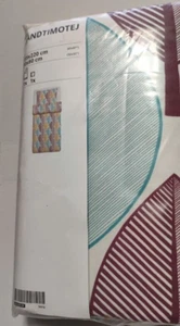 Juego de Ropa de Cama Ikea SANDTIMOTEJ, 2 Piezas, Patrón Hojas Nuevo 155x220/80x80 cm - Imagen 1 de 3