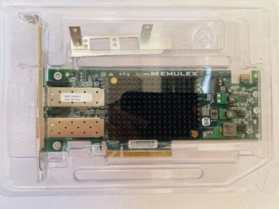 Emulex P005414 OEC11102 2-Port PCI-E 10GB/S SFP+ Network Adapter Card = NC552SFP - Image 1 of 4