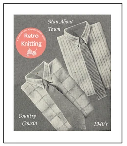 Cravatte uomo magre e sagomate modello maglia vintage - Foto 1 di 1
