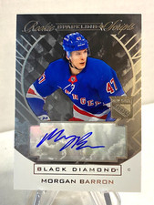 2021-22 Upper Deck Black Diamond  - MORGAN BARRON - Rookie Sparkling Scripts