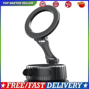 Strong Magnetic Vacuum Suction Cup Car Phone Stand for Car Kitchen Mirror Car - Zdjęcie 1 z 12
