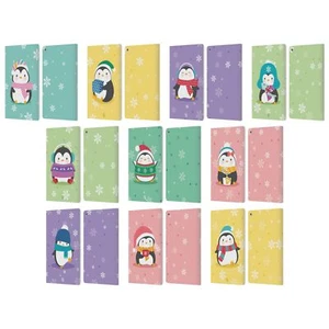 FUNDA HEAD CASE DESIGNS CON DIBUJO DE PINGÜINOS DE NAVIDAD KAWAII PARA AMAZON FIRE - Imagen 1 de 16