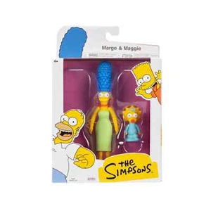 Jakks - The Simpsons 5 inch Action Figure Marge & Maggie - Picture 1 of 4
