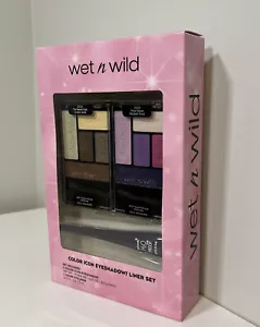 Wet n Wild Color Icon Eyeshadow Pallette & Liquid Eye Liner Gift Set - Picture 1 of 4