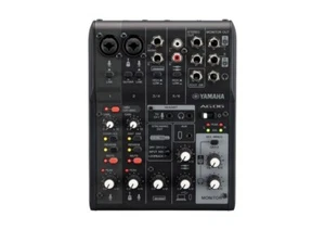 Nuevo mezclador de 6 canales e interfaz de audio USB Yamaha AG06 negro - Imagen 1 de 1