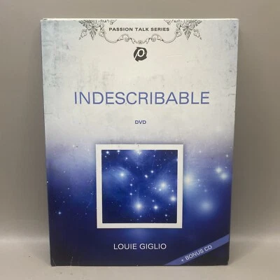 Indescribable: Passion Talk Series • Louie Giglio • DVD & Bonus CD • Like New - Image 1 of 4