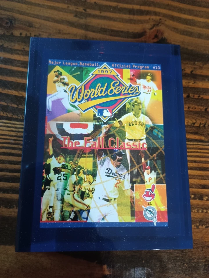 1997 World Series Program - Image 1 of 3