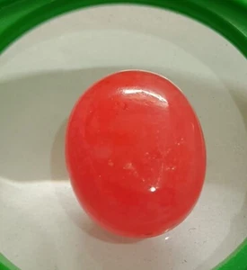 30.55 CT China Wonderful Jade jadeite Pink Color Oval Shape A++Loose Gemstones - Picture 1 of 5