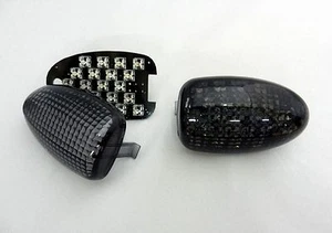 schwarze LED Blinker BMW R 1200 C CL auch Montauk smoked LED signals - Picture 1 of 1