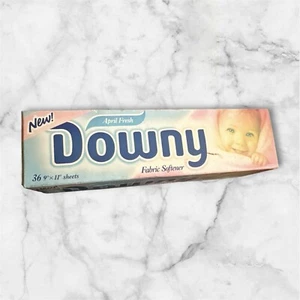 Suavizante de telas Downy vintage 1987 36 hojas abril fresco nuevo sellado - Imagen 1 de 1