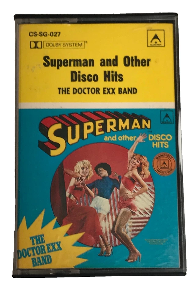 Superman And Other Disco Hits 1979 Cassette Tape ( RARE ) - Image 1 of 4
