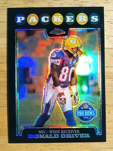 2008 Topps Chrome Refractors #TC142 Donald Driver AP - Picture 1 of 2