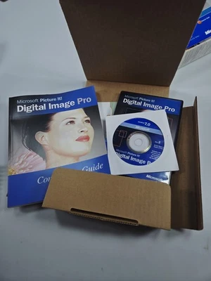 Microsoft Digital Image Pro Version 7.0 7 Microsoft Picture It! Software Book - Image 1 of 2