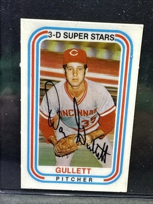 Tarjeta de béisbol Don Gullett 1976 Kellogg’s (SP) impresión corta # 3 Cincinnati Reds en muy buena condición Foto 1 de 2