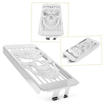 Chrome Front Radiator Grille Cover For Honda VTX1300 VTX 1300 2002-2009  S T R C Foto 1 de 4