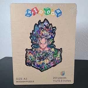 Kidoor 200 Teile Holzpuzzle Dragon Ball Z-teiliges Puzzle Alter 6+ - Bild 1 von 6