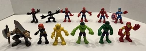 Marvel Super Hero Squad Lote de 12 Figuras Hulk Spider-Man Ironman Capitán América - Imagen 1 de 16