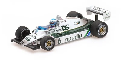 1:43 MINICHAMPS Williams F1 Fw08 #6 Dirty Version 1982 Keke Rosberg 436826606 Mo - Image 1 of 2