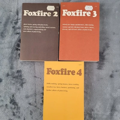 Foxfire 2, 3, 4 Homesteading Off Grid Natural Living Self Sufficiency - Image 1 of 4
