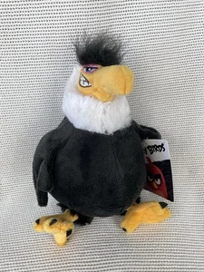 NWT Angry Birds Mighty Black Eagle Plush Stuffed Toy 2016 Rovio Commonwealth - Picture 1 of 6
