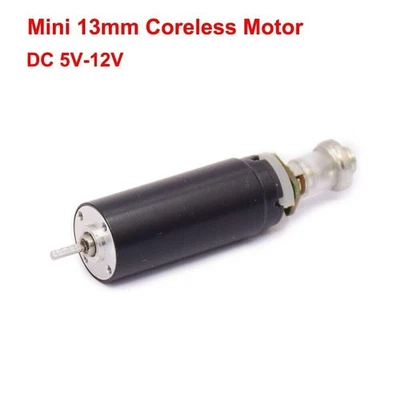 13mm Micro Mini Coreless Motor DC 12V Rotary Tattoo Stomatology Grinding machine - Photo 1/4