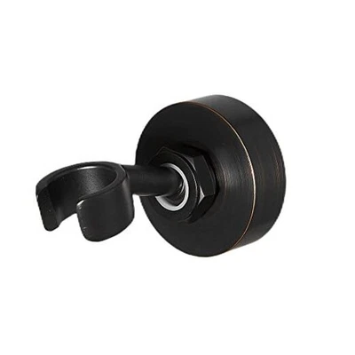 Soporte de varita de ducha de latón - Pulverizador de bidé ajustable, pared bronce frotado con aceite Foto 1 de 4