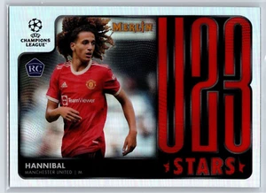 2021 Merlin Chrom UEFA Hannibal Rookie U23 Sterne #U23-8 Manchester United - Bild 1 von 2