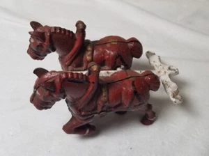 Vintage gusseiserne Pferde für Buggy.  Pferde nur wie abgebildet - Bild 1 von 8