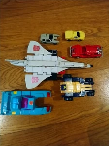 G1 Vintage Transformers ruckus aerialbot silverbolt turbomaster boss good knight - Imagen 1 de 3
