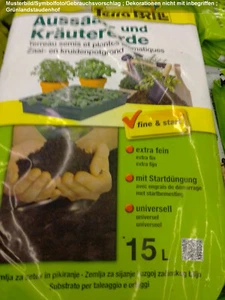 Aussaat und Kräutererde 15 l - Bild 1 von 2
