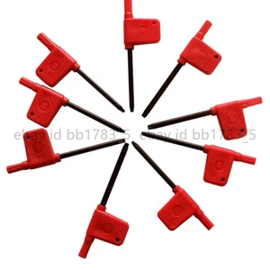 T6 T7 T8 T9 T10 T15 T20 Torx Star Key Wrench for CNC Lathe Tool Torx Screw - Picture 1 of 14