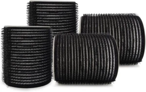 4-8 Hair Rollers Self Grip Large Set Heatless Bouncy Wave Curlers Cling Styling - Picture 1 of 7