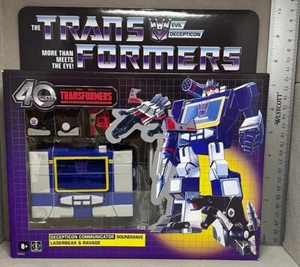 Transformers: Retro 40th Anniversary Soundwave, Laserbeak, & Ravage. NEW SEALED - Picture 1 of 6