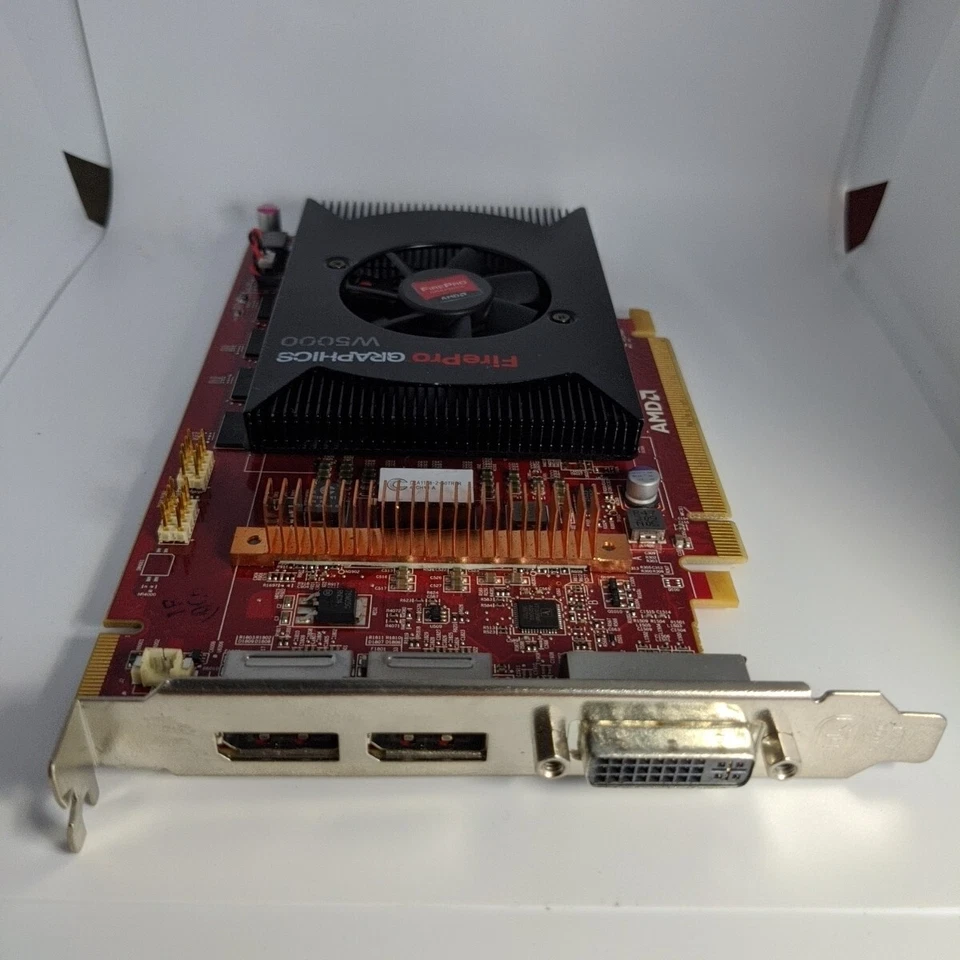 AMD Firepro Graphics W5000 2GB GDDR5, C41704, P/N: 102C4170400 Working Tested - Image 1 of 4