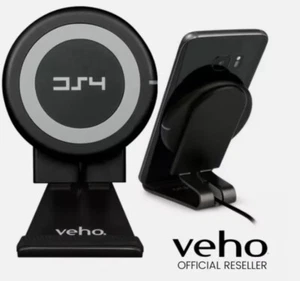 Veho DS4 Wireless Qi 1.2 Charging Cradle with Removable Pad - Black - VWC-001-DS - Picture 1 of 16