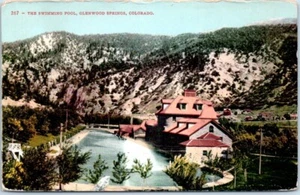 SWIMMING POOL Glenwood Springs, Colorado CO - Postcard - Picture 1 of 2
