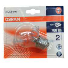 Ledvance H64543PCLA Sphère E27 46W 230V Cla Claire 45MM Osram