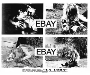 LA LOBA THE SHE-WOLF 1965 PELÍCULA MEXICANA 8X10 TERROR HOMBRE LOBO - Imagen 1 de 1