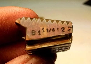 1-1/4" - Lot de 12 outils de filetage de qualité pour insert de coupe de fil chasseurs tête de matrice - Photo 1/3