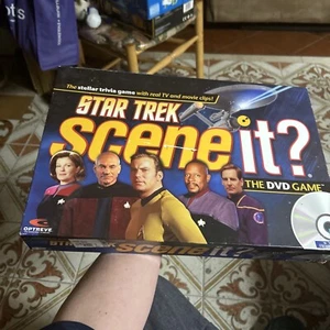 Star Trek Scene It The DVD Game Mattel Trivia Board Game 2008 All Series New - Picture 1 of 2