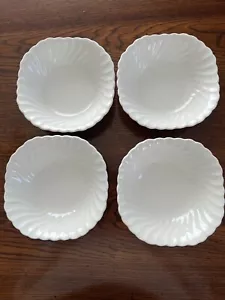 Johnson Bro’s Snow White Regency 6” Bowls (set Of 4) - Picture 1 of 4