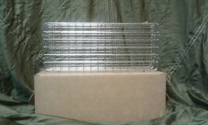 Neu 9140 Reagenzglasgestell hält 90 Reagenzgläser Edelstahl ca. 14,5 mm Löcher - Bild 1 von 5